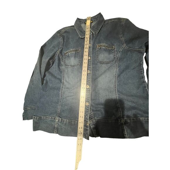 Ashley Stewart Denim Jacket 16W - Picture 3 of 9